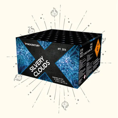 Pyrocentury Silvery Clouds 100sh Compound Pyrocentury