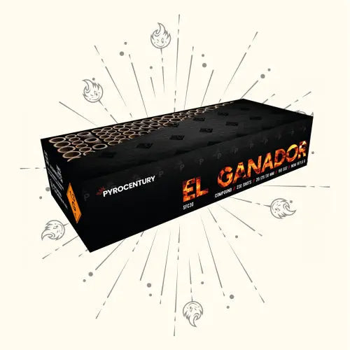 Pyrocentury El Ganador 230sh Compound XXL Pyrocentury