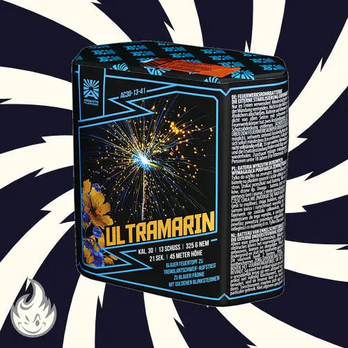 Argento Ultramarin 13sh Feuerwerksbatterie 🚚 1.4G Argento