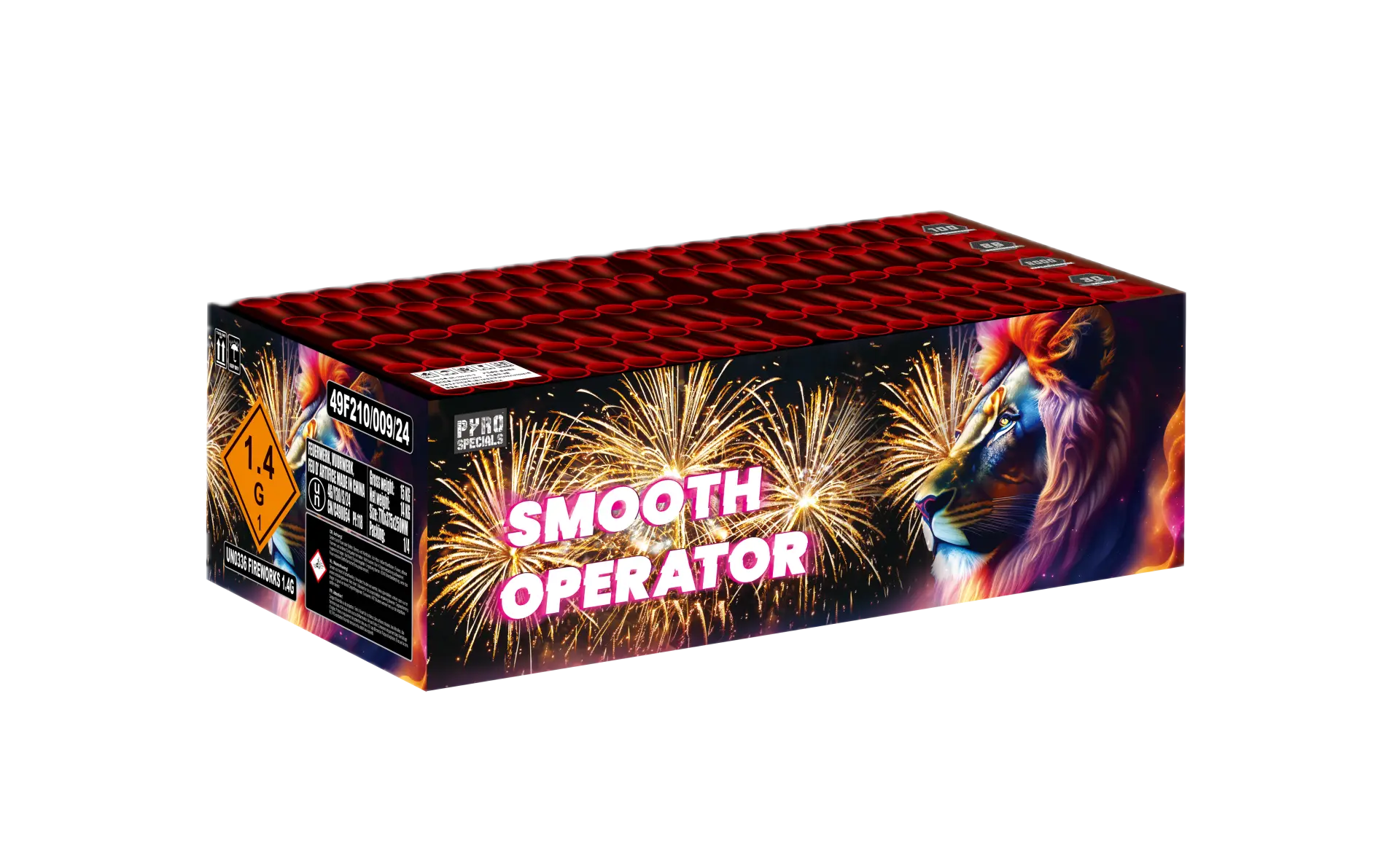 Pyro Specials Smooth Operator 100sh Compound Fan Pyro Specials