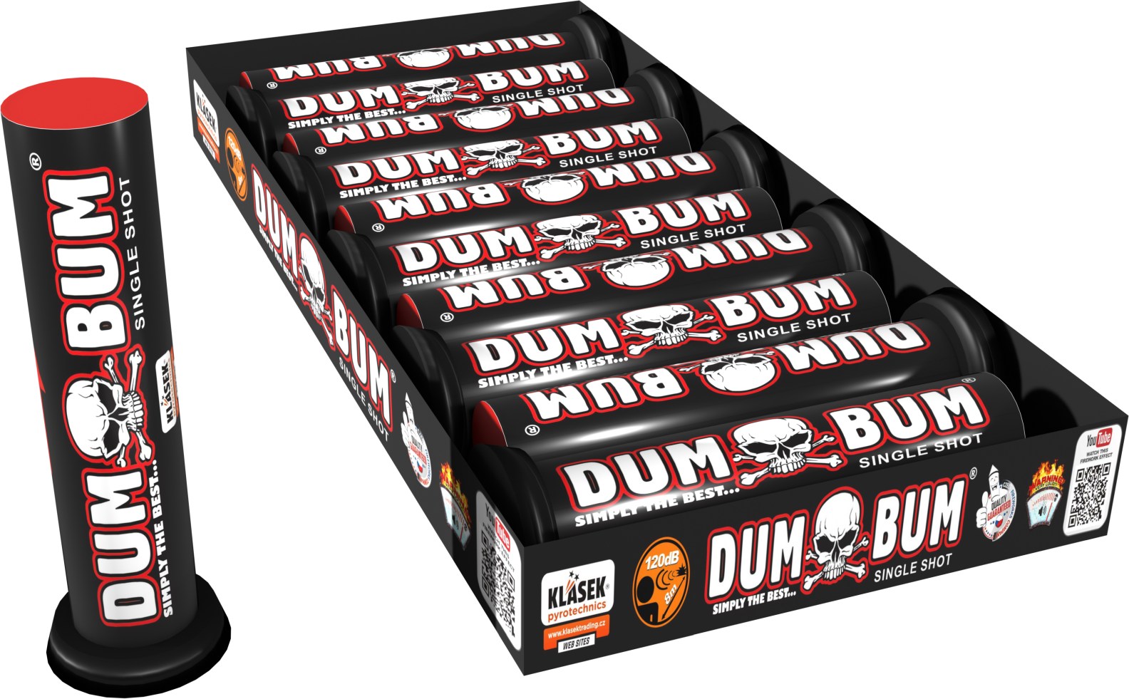 Dumbum Single Shot 20mm 10er Pack Klasek