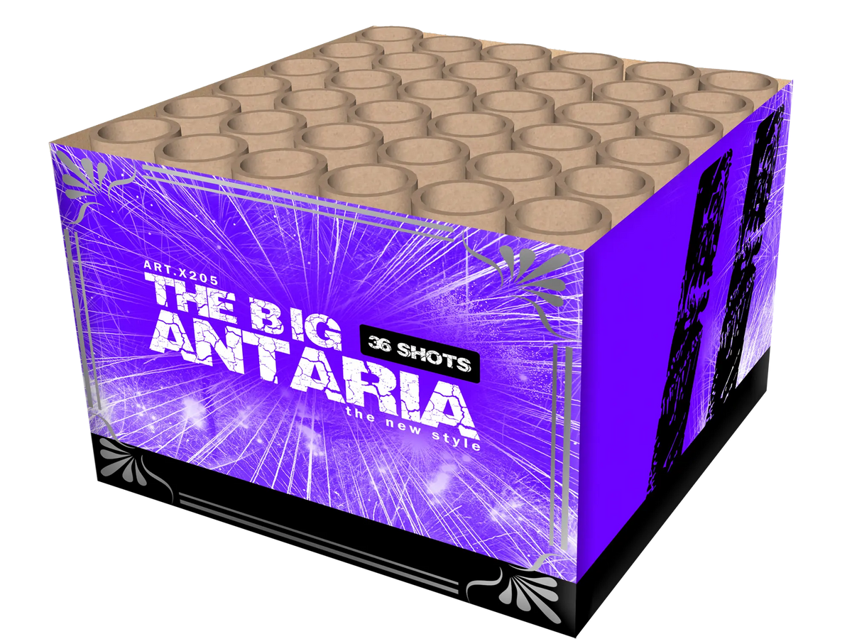 Katan The Big Antaria 36 Schuss Feuerwerksbatterie