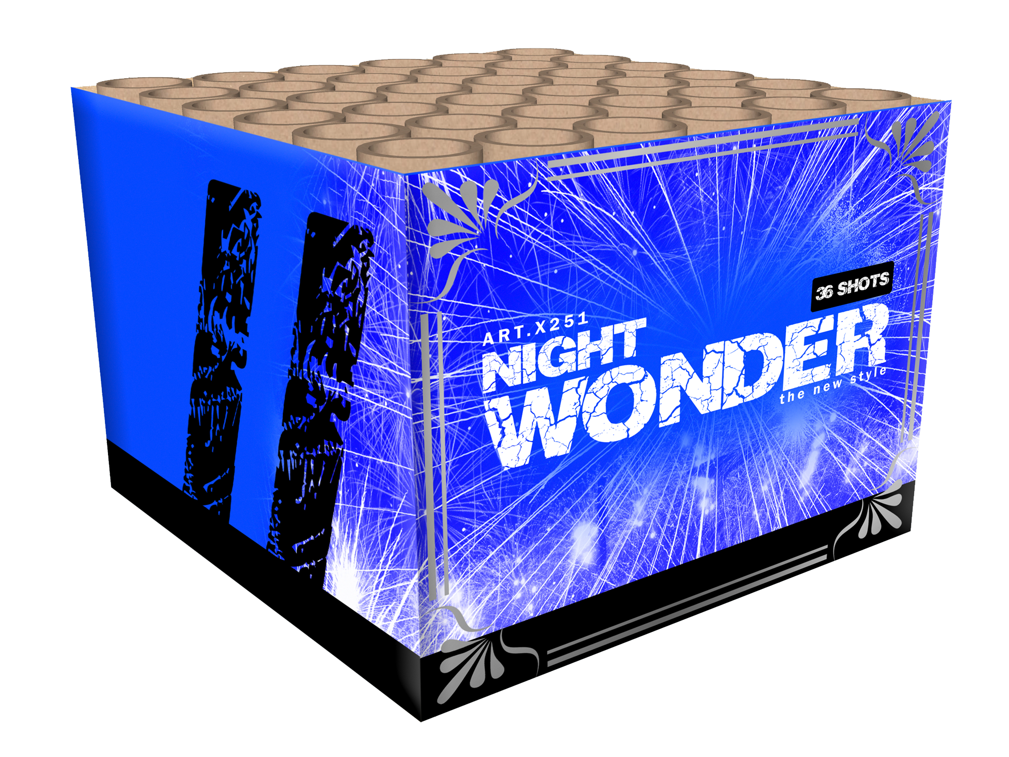 Katan Night Wonder 36 Schuss Feuerwerksbatterie