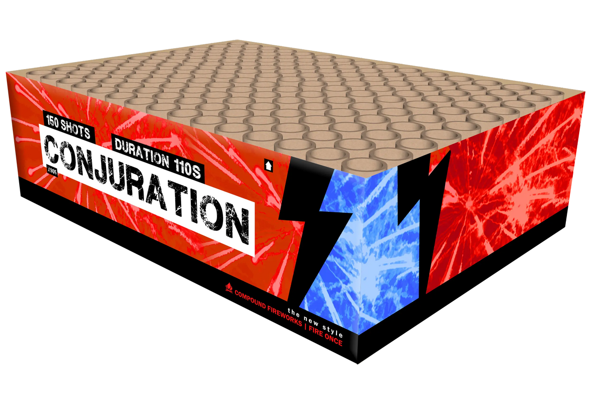 Katan Conjuration 150 Schuss Verbundfeuerwerk