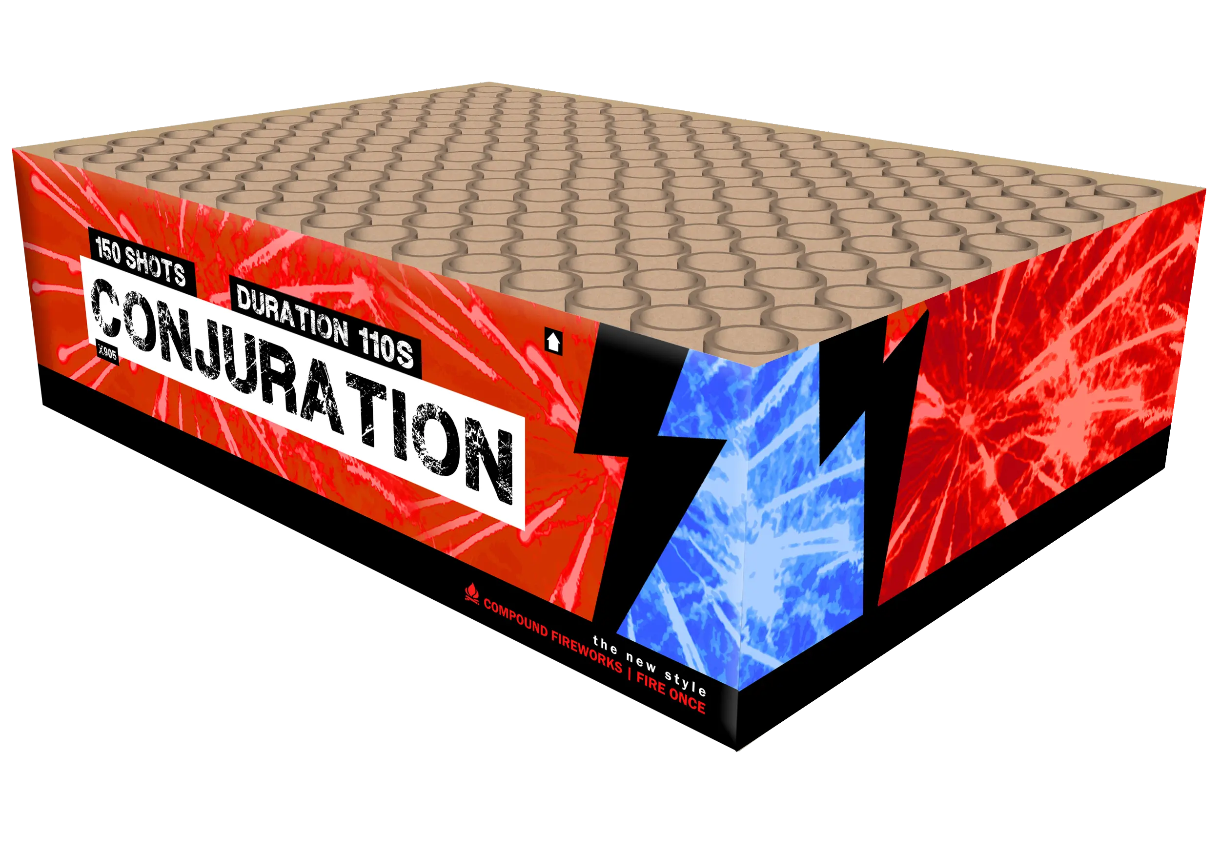 Katan Conjuration 150 Schuss Verbundfeuerwerk