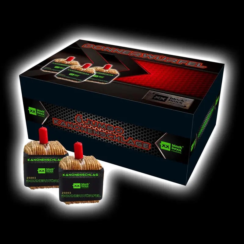 Donnerwürfel Kubischer Kanonenschlag 6er Pack Blackboxx