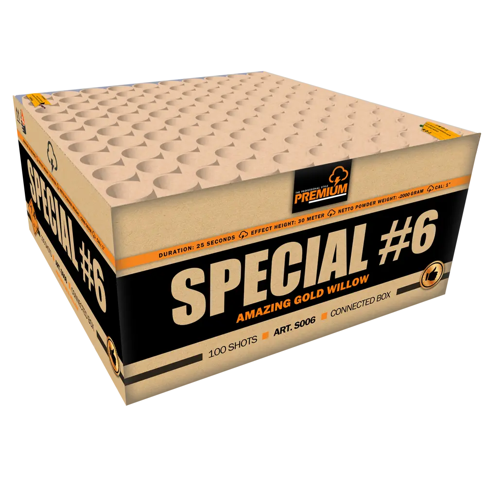 Katan Special #6 100 Schuss Verbundfeuerwerk 25 mm