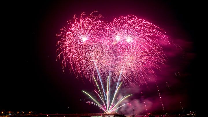 Klasse 4 – Verbundfeuerwerk und Feuerwerkskörper mit Genehmigung