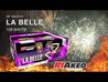 Riakeo Feuerwerk La Belle 108 Schuss Verbundfeuerwerk 25 / 30 mm Video