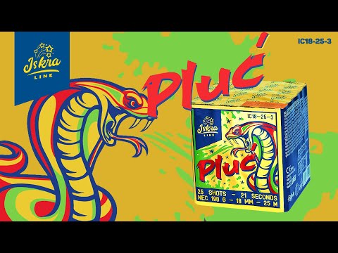 Iskra Pluć Feuerwerksbatterie 16sh