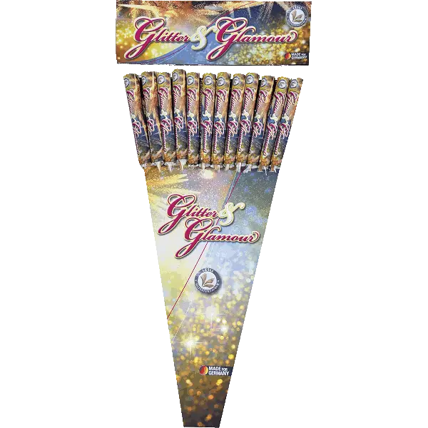 Lesli Glitter And Glamour Raketen 12er Pack Lesli