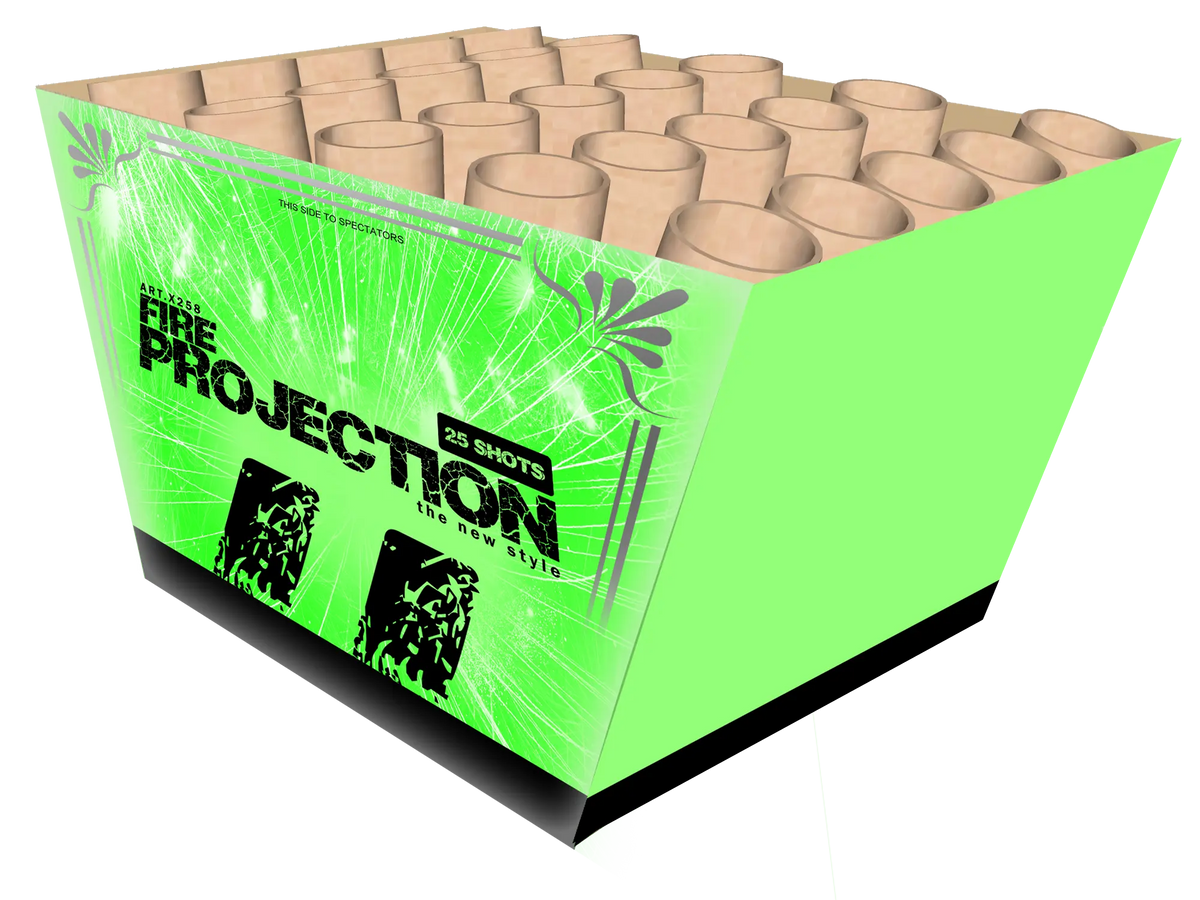 Fire Projection 25sh Katan