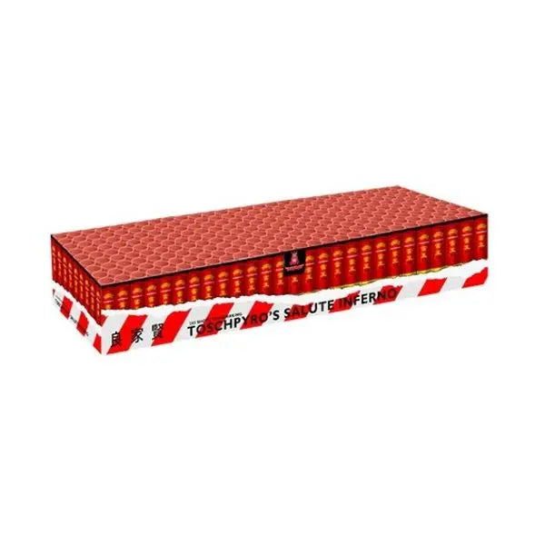 Salute Inferno 243s  - 243 Schuss Salute Feuerwerk Showbox Rubro