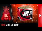 BIG X' Gold Crowns 20’s Feuerwerksbatterie 🚚 1.4G