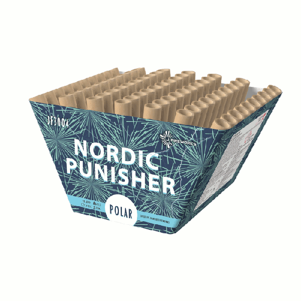 Polar Nordic Punisher 70 Schuss Feuerwerksbatterie